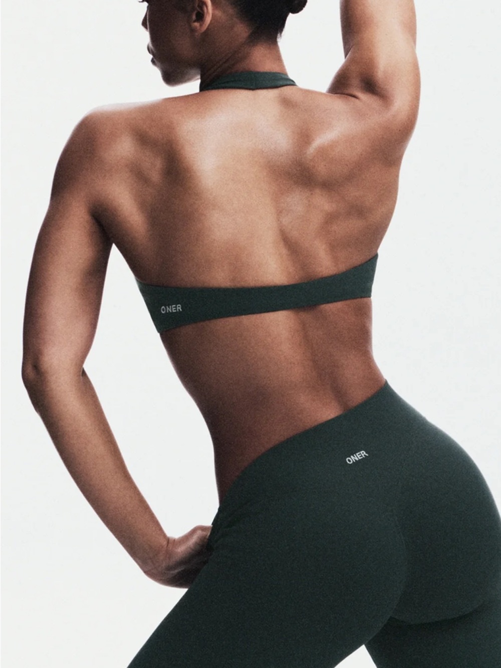 SOFTMOTION™ STRAIGHT LEG PANTS WITH GRAY LOGO - Emerald Noir XS Regular